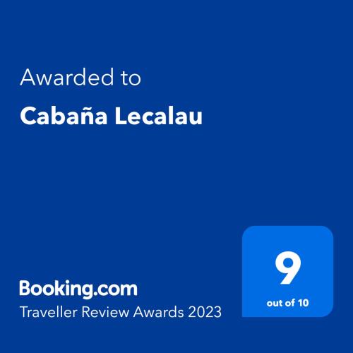 Cabaña Lecalau — Lago Puelo — photo 2