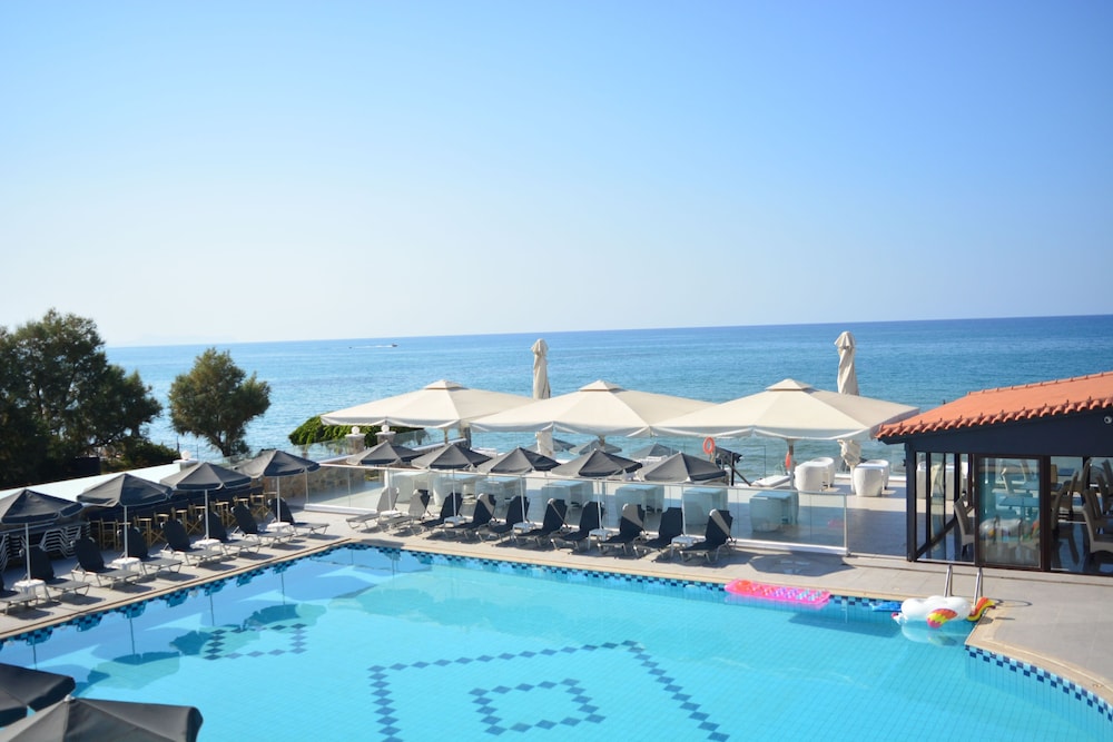 Krini Beach Hotel in Rethymno, Greece
