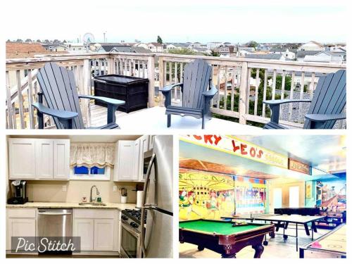 The Lighthouse 3 Bedroom with Casino Pier Gameroom in Seaside Heights, United States