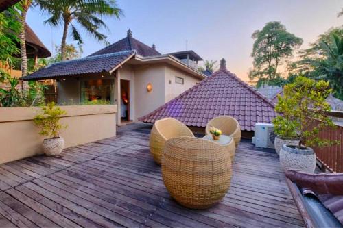 Asoka 4 BR Private Pool Villa — 4-Star Luxury Hotel in Ubud, Indonesia