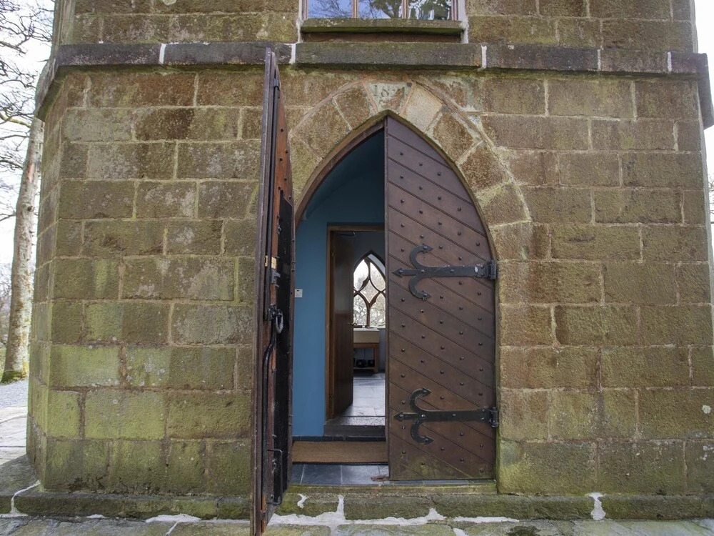 Brynkir Tower in Criccieth, United Kingdom