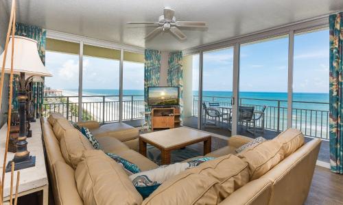 Surf Racquet Corner Unit Best Views in Building SR701 — 4-Star Luxury Hotel in Edgewater, United States