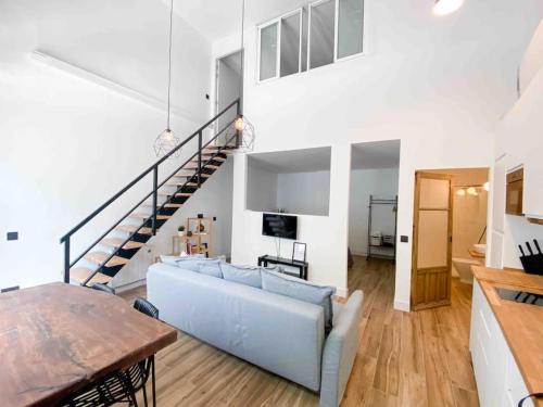 Modern And Cozy Flat in la Latina 2 Double Beds