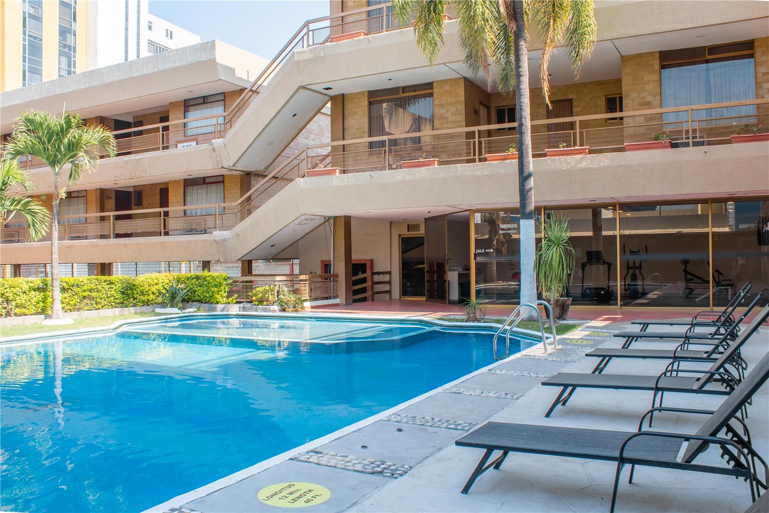 Take some moment to relax at our pool!