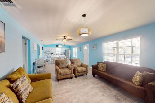 Padre Island Paradise on Hibiscus in South Padre Island, United States