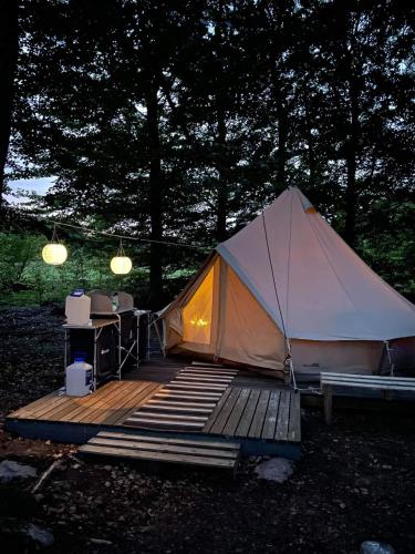 Naturglamping in Kristianstad, Sweden