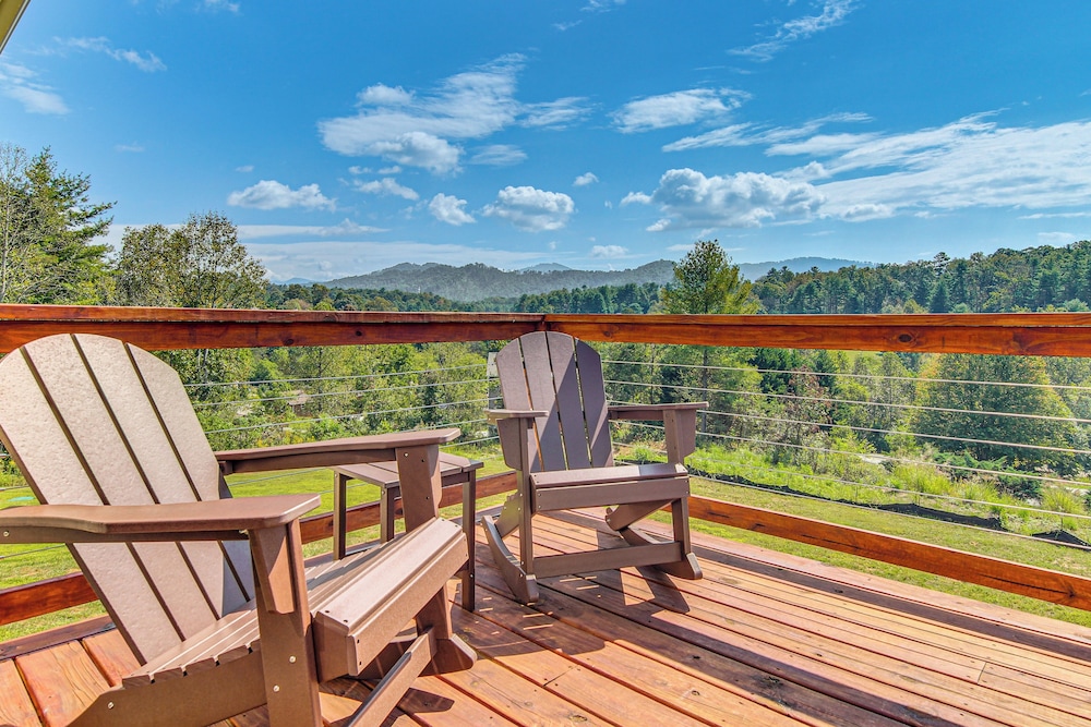 5 Mi To Dtwn Stunning Views Weaverville Retreat — Weaverville