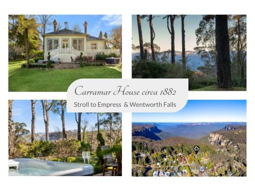 Carramar House in the Amphitheatre of Nature — 4-Star Luxury Hotel in Wentworth Falls, Australia