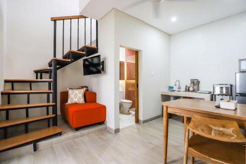 Linjong Loft B 2 floors with Kitchen & 1 km Echo Beach in Canggu, Indonesia