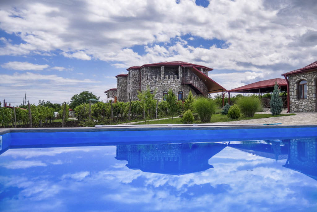 Chateau White Flags in Telavi, Georgia