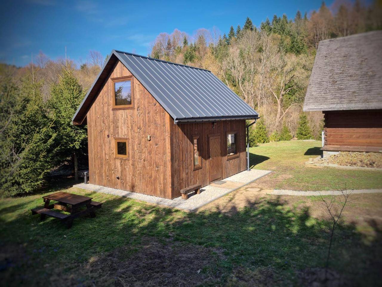 Domek w Bieszczadach Mchawa 144 in Baligrod, Poland