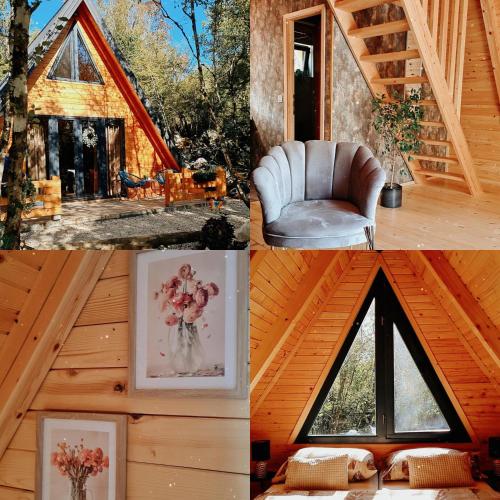 Woodland paradise Charming wooden houses in stone in Ljubuski, Bosnia and Herzegovina