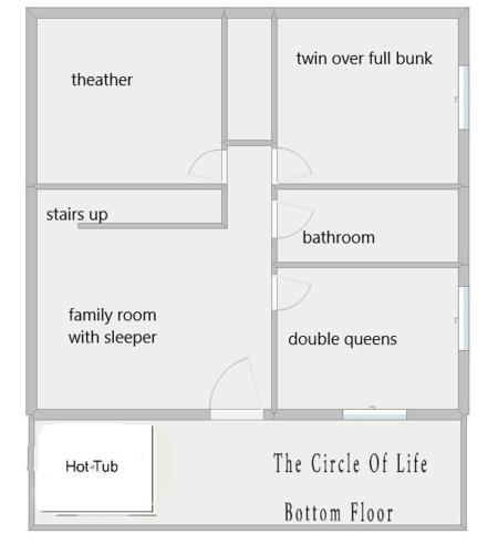 The Circle Of Life Hot Tub Theater Room 560 FREE tickets each paid day - photo 15