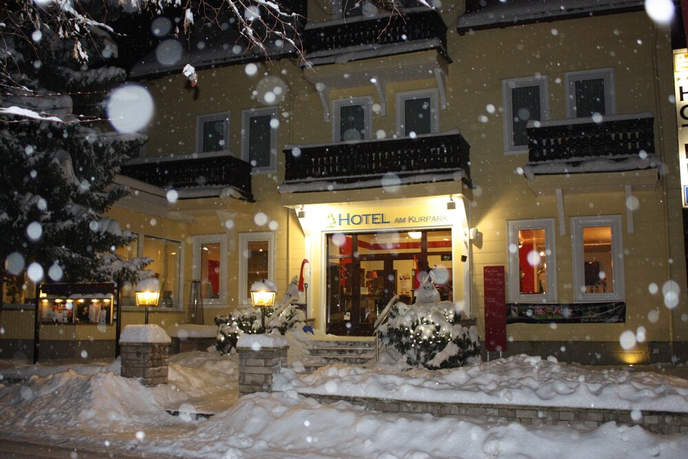 Hotel Front - Evening/Night