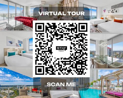 Hyde Beach House Three Bedroom Waterfront Ocean And Intercostal View Rooftop Pool 5 Min Walk To Beach — 4-Star Luxury Hotel in Hollywood, United States