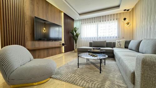 Dreamy 3BR with Terrace AppartAli Luxury Platform — 4-Star Luxury Hotel in Casablanca, Morocco