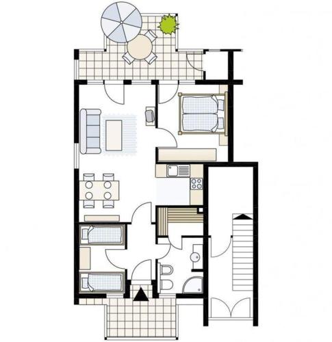 Gartendeck 452 — 4-Star Luxury Hotel in Rechlin, Germany