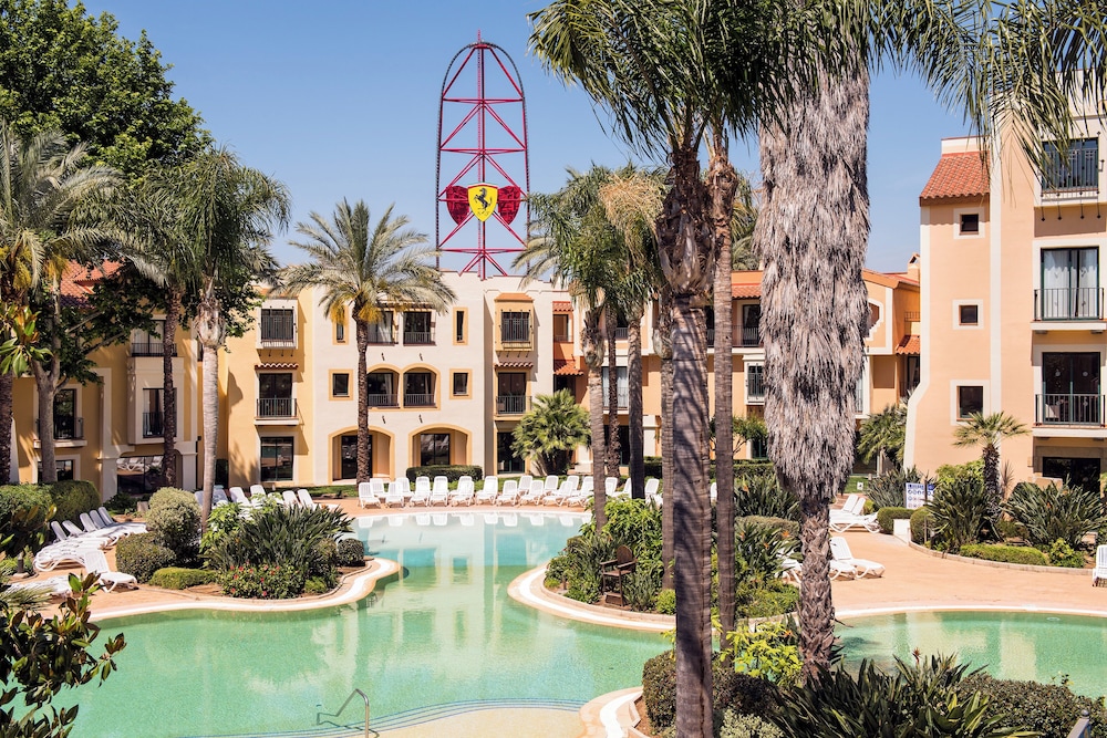 PortAventura Hotel PortAventura Includes unlimited access to PortAventura Park & 1 access to Ferrari Land — 4-Star Luxury Hotel in Salou, Spain