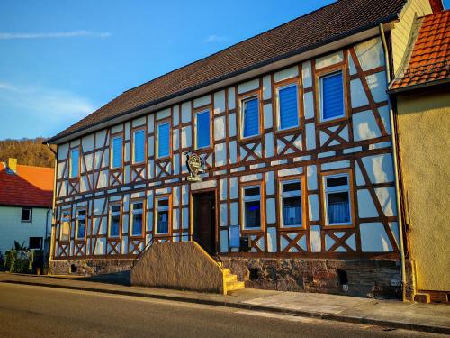 Zum Auschen Blick in Wanfried, Germany