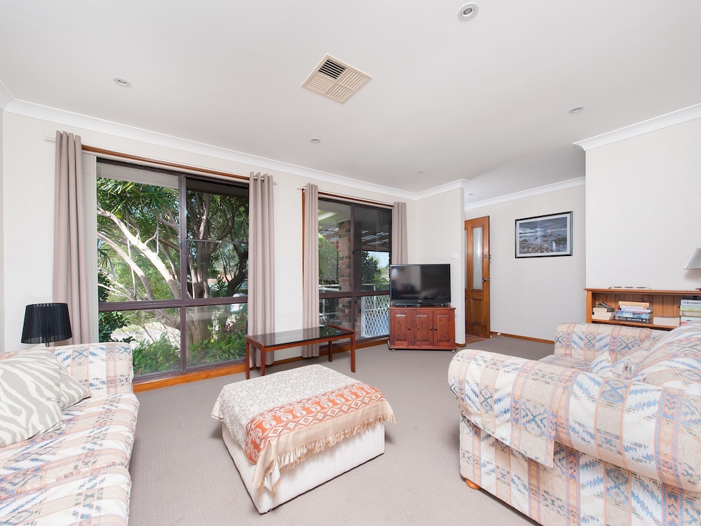 Wildflowers at Fingal Bay in Fingal Bay, Australia