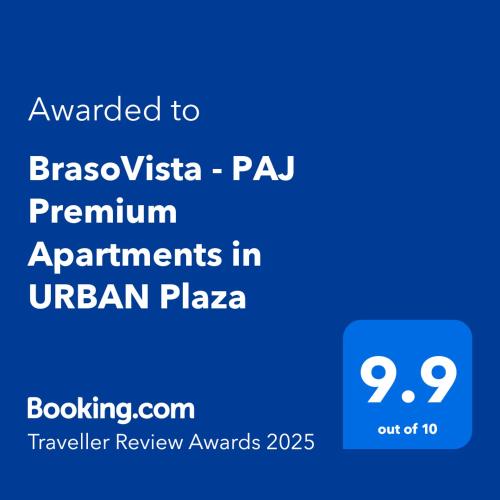 BrasoVista PAJ Premium Apartments in URBAN Plaza — 4-Star Luxury Hotel in Brasov, Romania