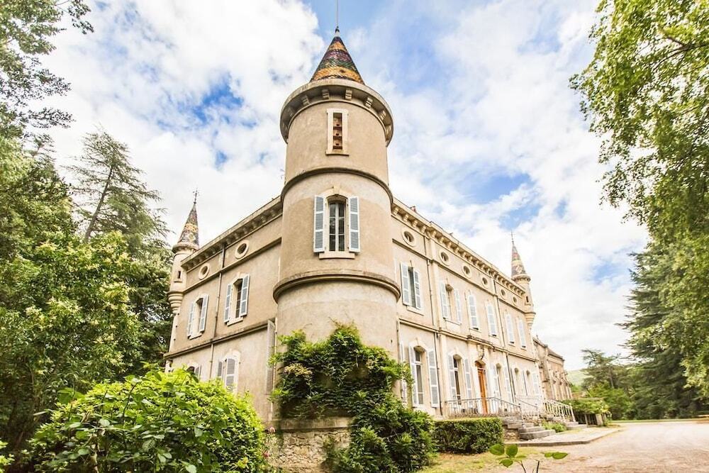 Chateau de Bournet in Joyeuse, France