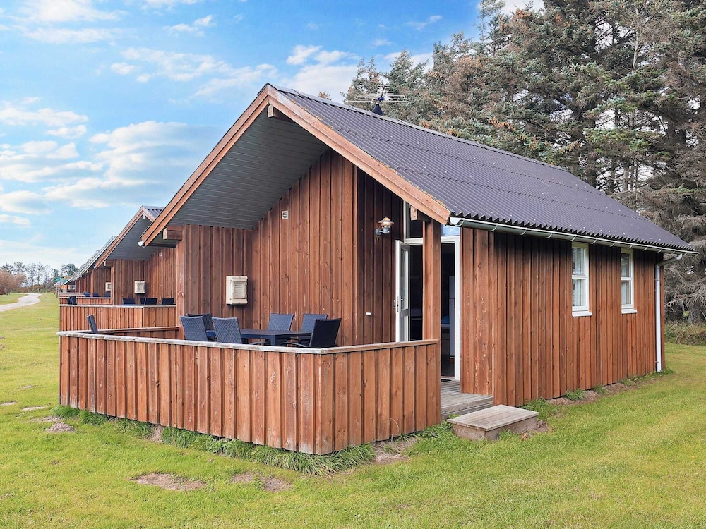 Cabin in Camping Resort With Patio in Lokken, Denmark