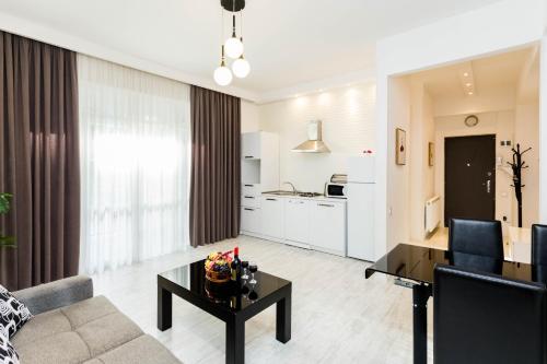 Luxury landing in the city center