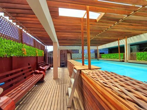 Waterland Suites - carbon neutral hotel in Paramaribo