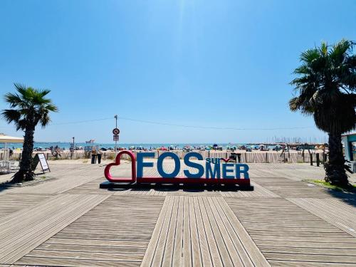 Le Coin de Mer 1 Bord de Mer Clim Wifi 4 Pers in Fos-Sur-Mer, France