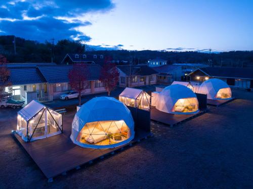 Glampark Serakoyu Land in Mihara, Japan