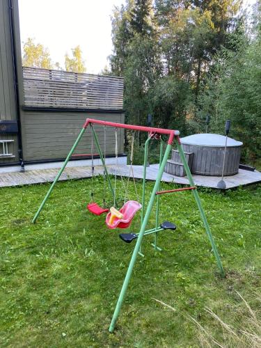 Moderne og familievennlig bolig nær populær strand ved Mjøsa in Gjovik, Norway