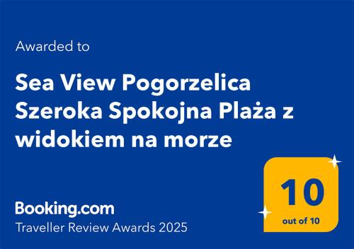 Sea View Pogorzelica Szeroka Spokojna Plaża z widokiem na morze — 4-Star Luxury Hotel in Rewal, Poland