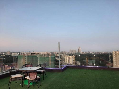 Executive classy apartment with executive finishes and luxurious modern facilities and which features a relaxing chill rooftop with breathtaking views