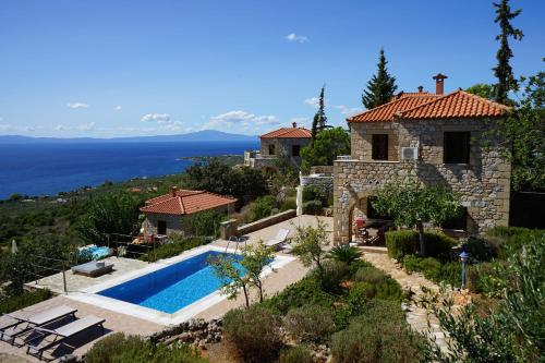 Orato Village in Pyrgos, Greece