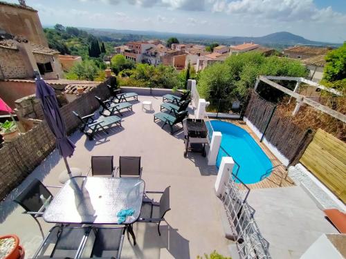 Son Massanet Con Piscina Y Fantasticas Vistas — Campanet
