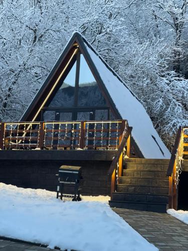 Valea Mosului Cozy A Frame in Petrosani, Romania
