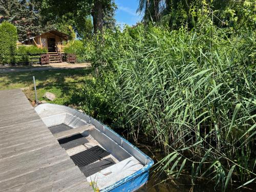 Glamping Angelzelt Am See Mit Steg Und Boot — Blankensee