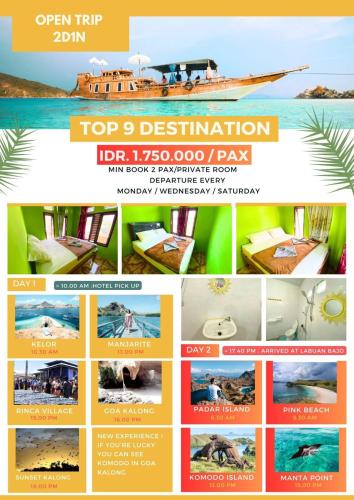Komodo 2 Day 1 Night - last minute hotel in Labuan Bajo