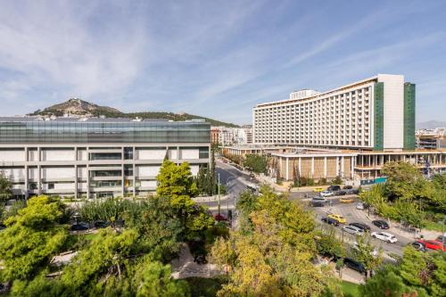Athena Blue Lux Apartments 2BR 2BA with City Skyline View near Kolonaki — 4-Star Luxury Hotel in Athens, Greece