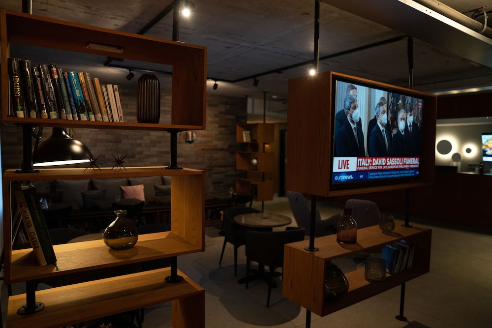 Lobby sitting area