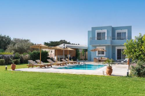 Ethria Pool Villa with heated jacuzzi — Afantou — photo 4