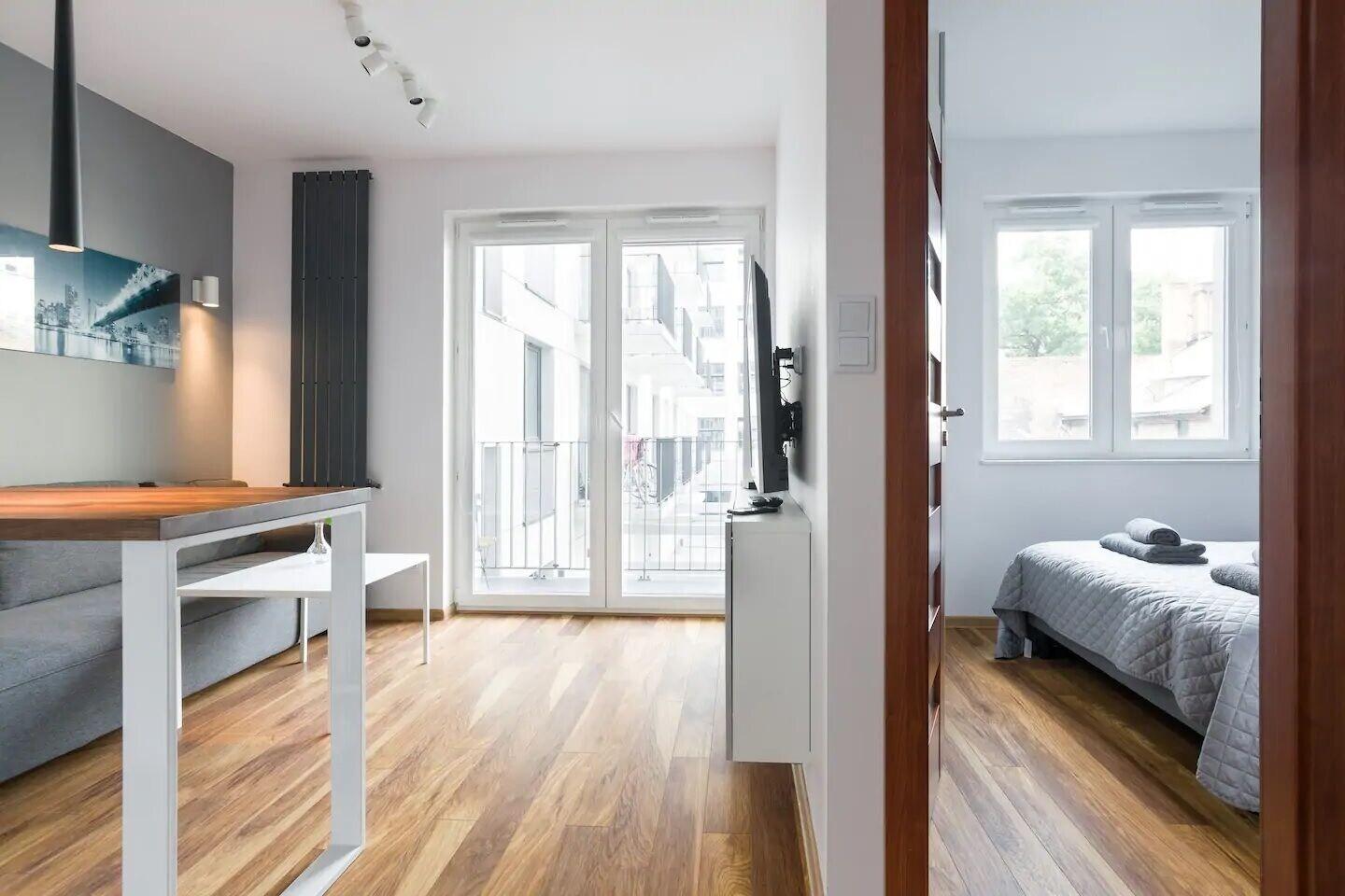 Modern and comfortable with a bedroom — 4-Star Luxury Hotel in Krakow, Poland