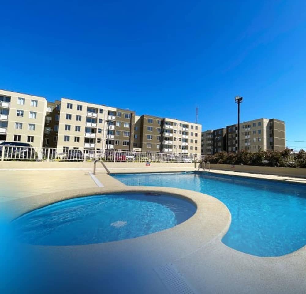 Depto full equipado con estacionamiento y piscina — 4-Star Luxury Hotel in Temuco, Chile