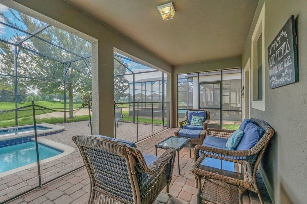Relaxing Pool Home With Extra Space In #1 Resort 8 Bedroom Villa - photo 41