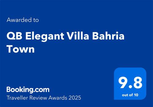 QB Elegant Villa Bahria Town — 4-Star Luxury Hotel in Rawalpindi, Pakistan