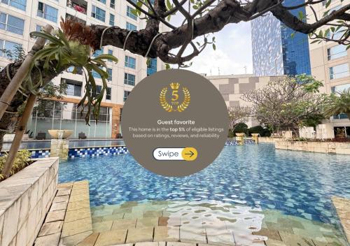 Jakarta Two Bedroom Casa Grande Residence Apartement Connected to Mall — 4-Star Luxury Hotel in Jakarta, Indonesia