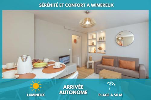 Le Calain Elegance Et Confort a 50 M de la Plage in Wimereux, France