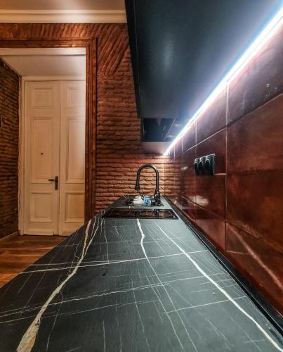 Top Floor Apartment Balcony in sololaki Room 25