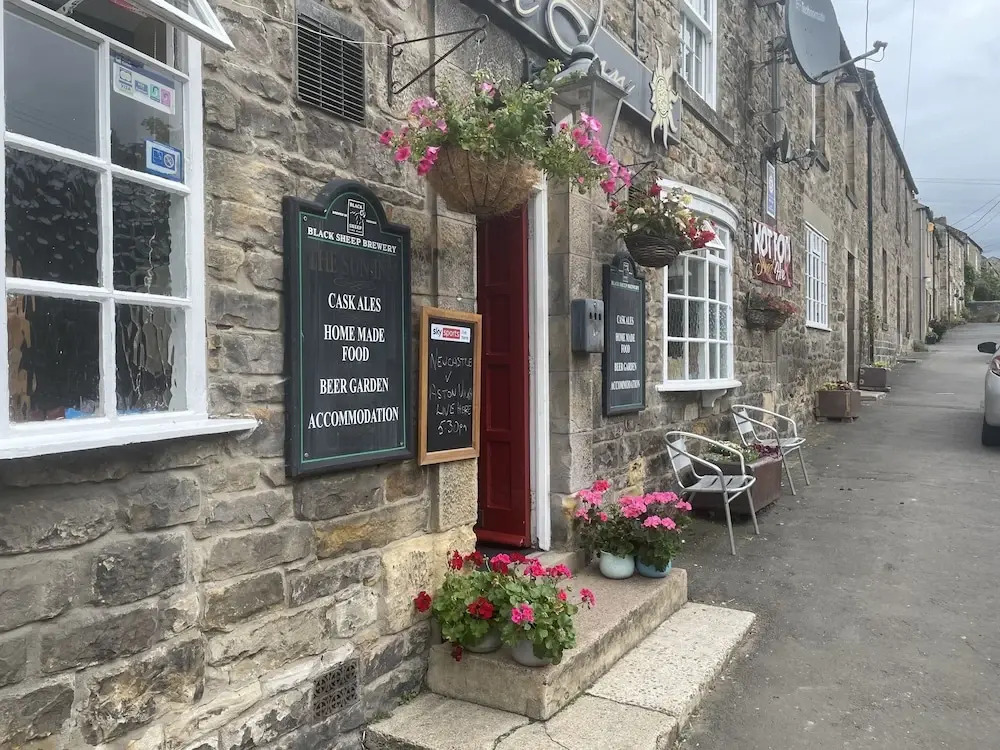 The Sun Inn - carbon neutral hotel in Hexham
